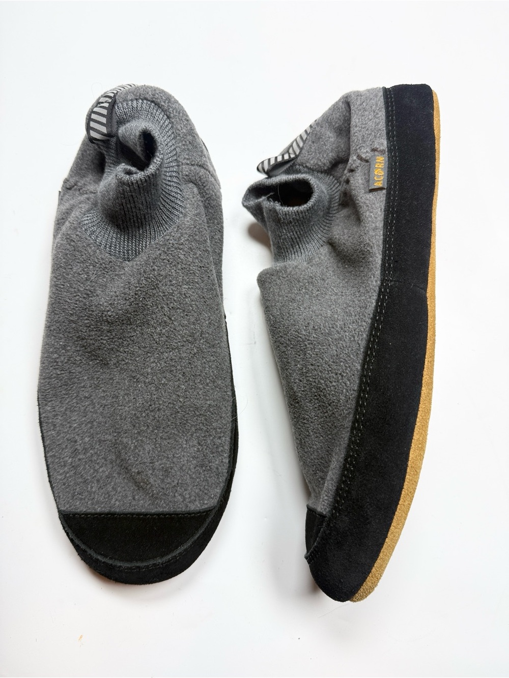 Acorn Men's Polar Pair Short Slipper Sock S-561 Sz Large 10.5-11.5